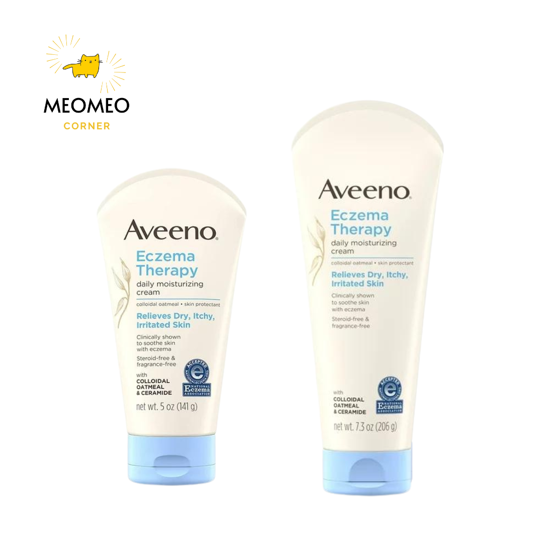 Kem dưỡng ẩm dành cho da chàm NGƯỜI LỚN  Aveeno Eczema Mỹ
