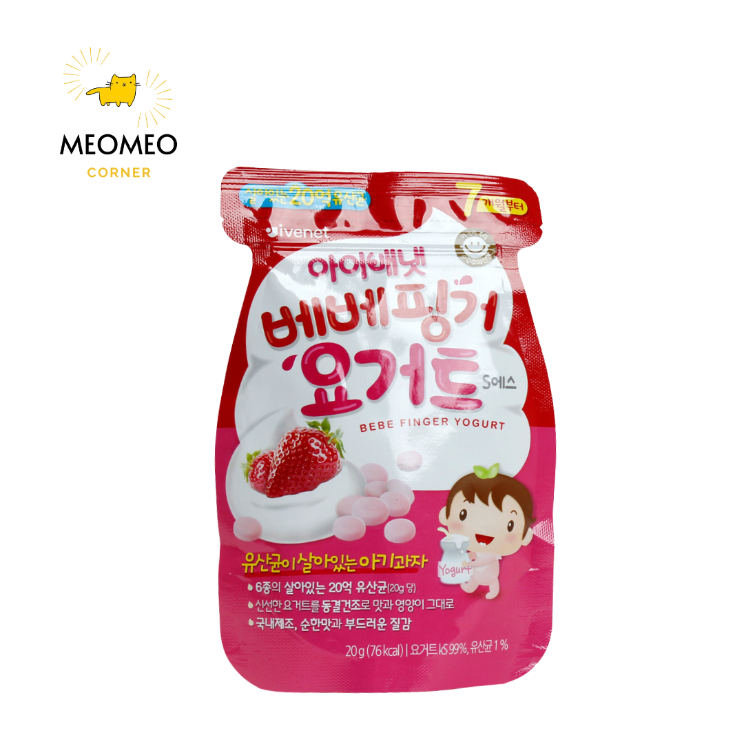 Sữa Chua Khô Ivenet Hàn Quốc Cho Bé từ 7 tháng tuổi