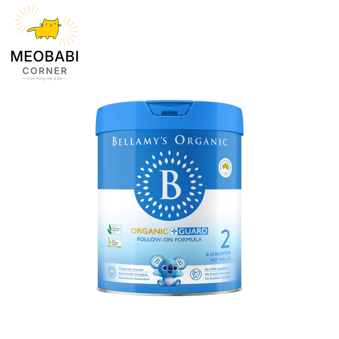 Sữa Bellamy’s Organic Guard Lactoferrin cho bé lon 800g