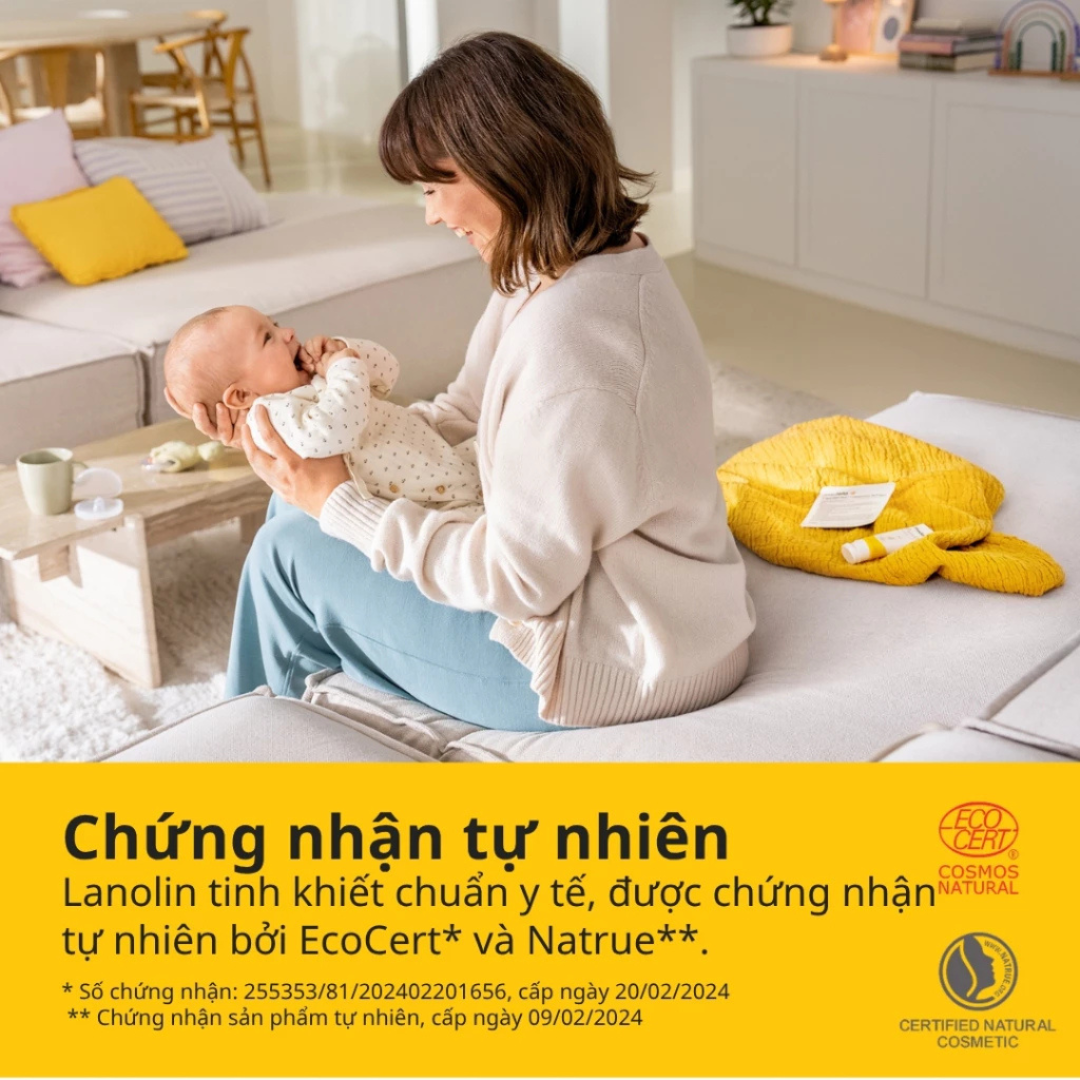 Kem Purelan™ Medela - Kem bôi nứt cổ gà, khô da