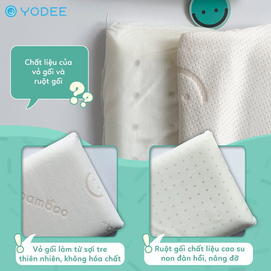 Gối ngủ Babyworks thoáng khí mềm mại cho bé