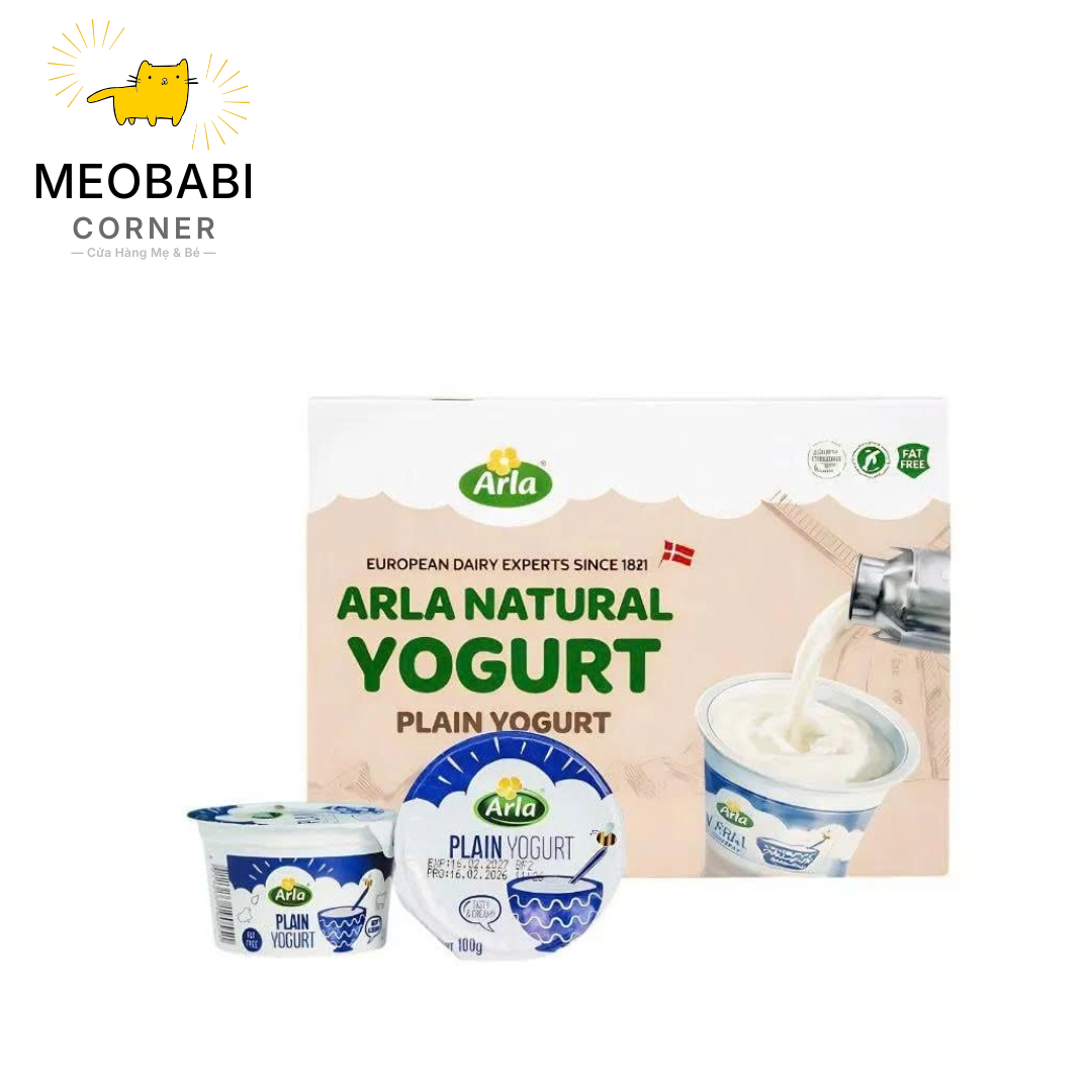 Sữa chua nguội Arla cho bé từ 1 tuổi