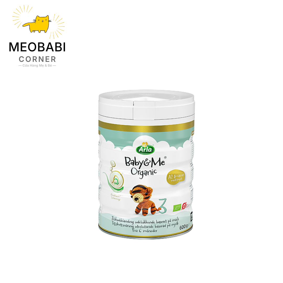 Sữa công thức Baby&me Arla A2 Organic 600g