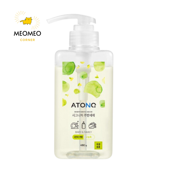Nước rửa bình sữa thuần chay đậm đặc ATONO2 của Hàn Quốc