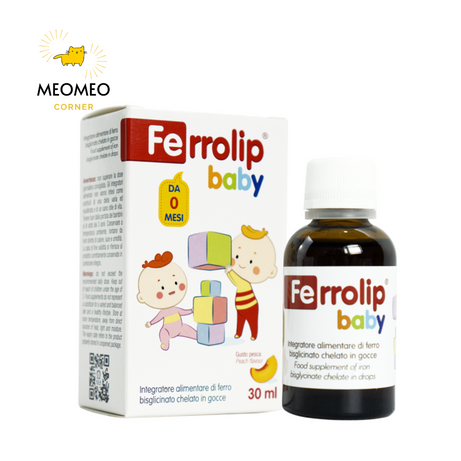Sắt Ferrolip Baby - Sắt hữu cơ cho bé