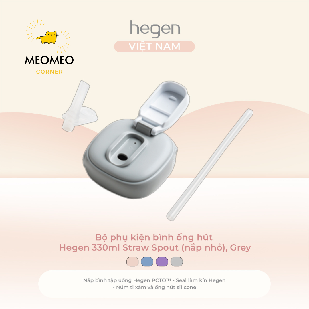 Bộ phụ kiện bình ống hút Hegen 330ml