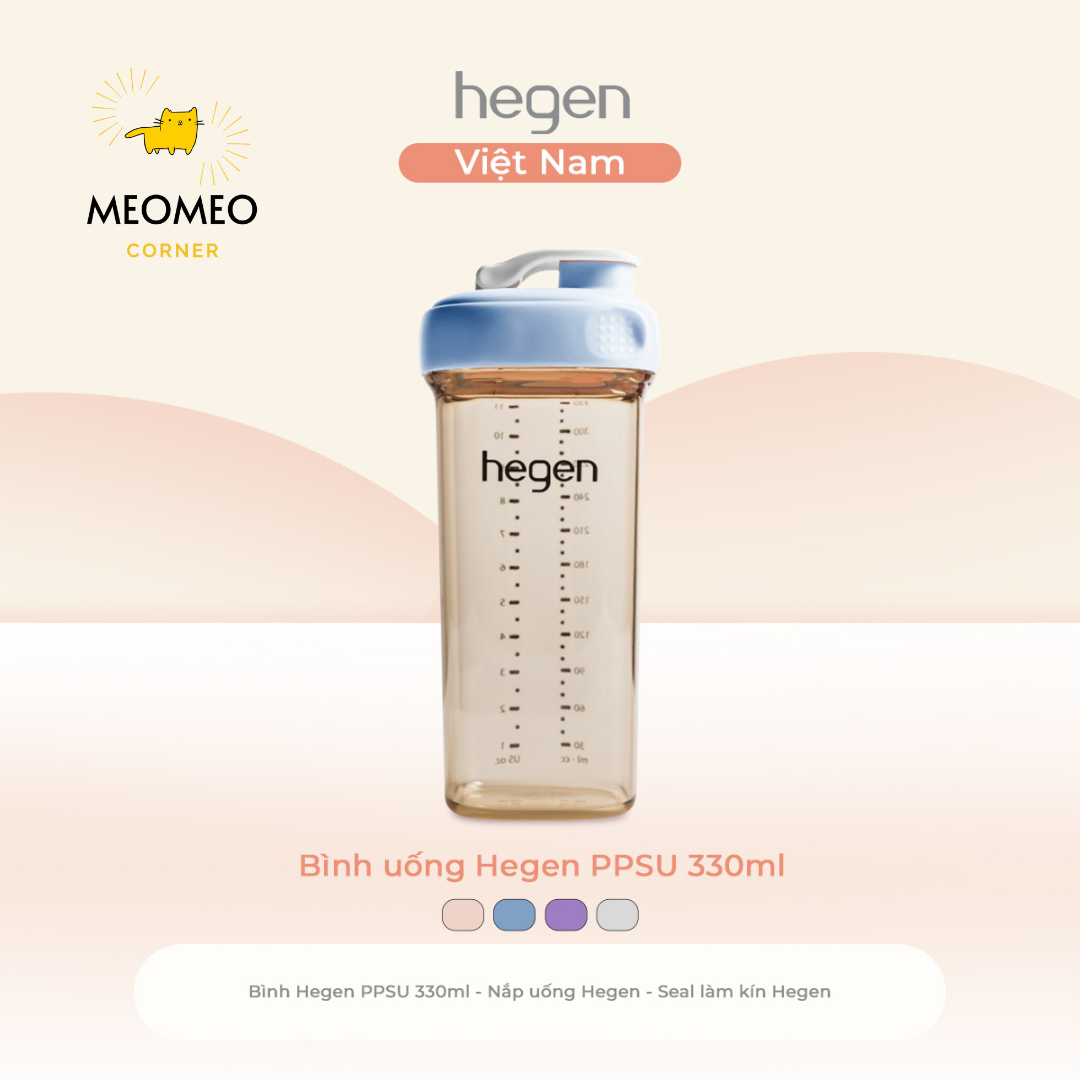 Bình uống Hegen Drinking Bottle PPSU 330ml