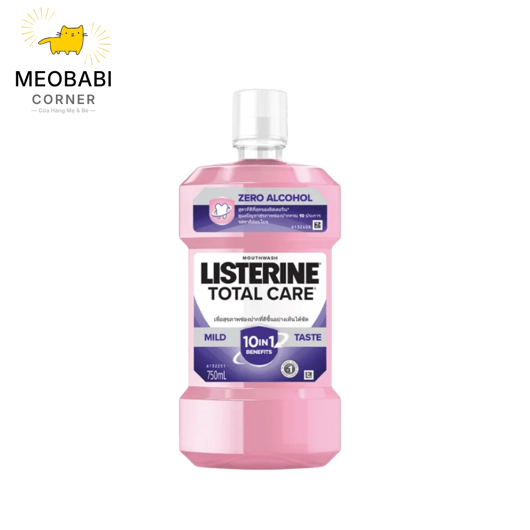 Nước Súc Miệng Chăm Sóc Toàn Diện LISTERINE® Total Care Zero