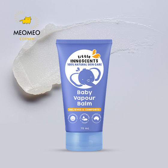 Dầu bôi ấm ngực Little Innoscents Winter Blue Balm của Úc