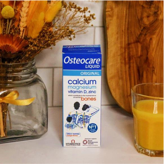 Canxi nước Osteocare Liquid 200ml của Anh Quốc