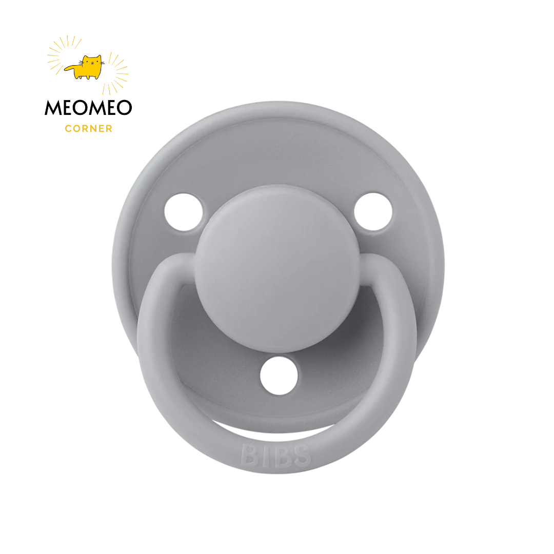 Ti giả BIBS sản xuất tại Đan Mạch BIB DeLux Silicone núm tròn