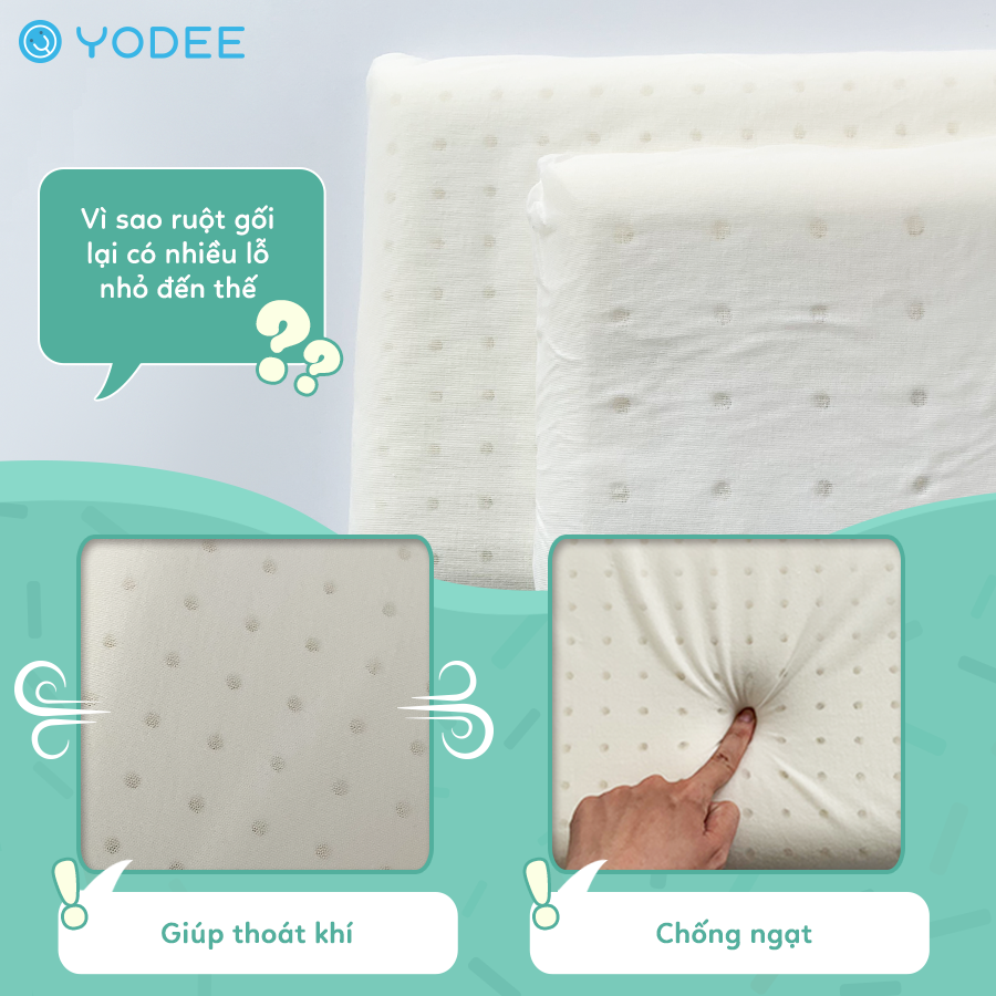 Gối ngủ Babyworks thoáng khí mềm mại cho bé