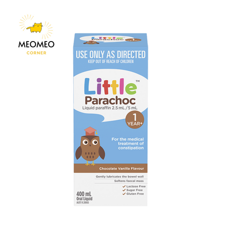 Siro giảm táo bón Parachoc cho bé của Úc 400ml