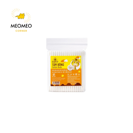 Tăm bông tiệt trùng Merigo cho bé mẫu mới bông Bạch Tuyết