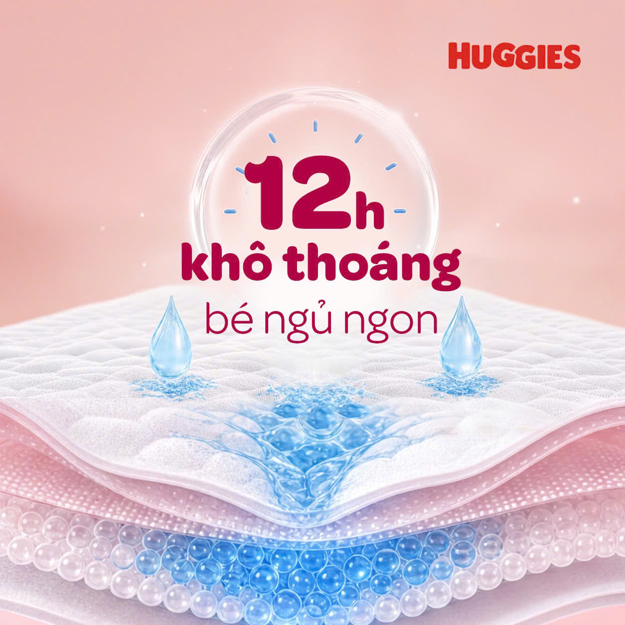 Tã Bỉm Quần Huggies Naturemade Peach