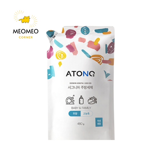 Nước rửa bình sữa thuần chay đậm đặc ATONO2 của Hàn Quốc