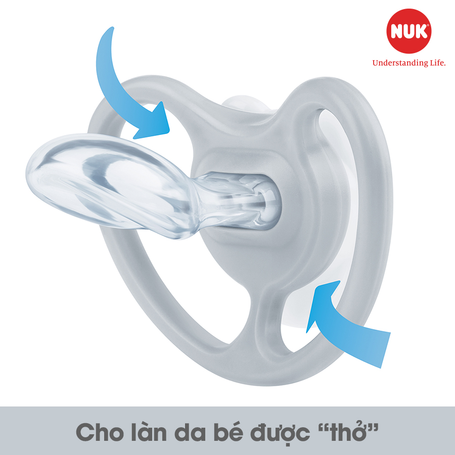 Ti giả / Ty ngậm NUK Space silicone cho bé
