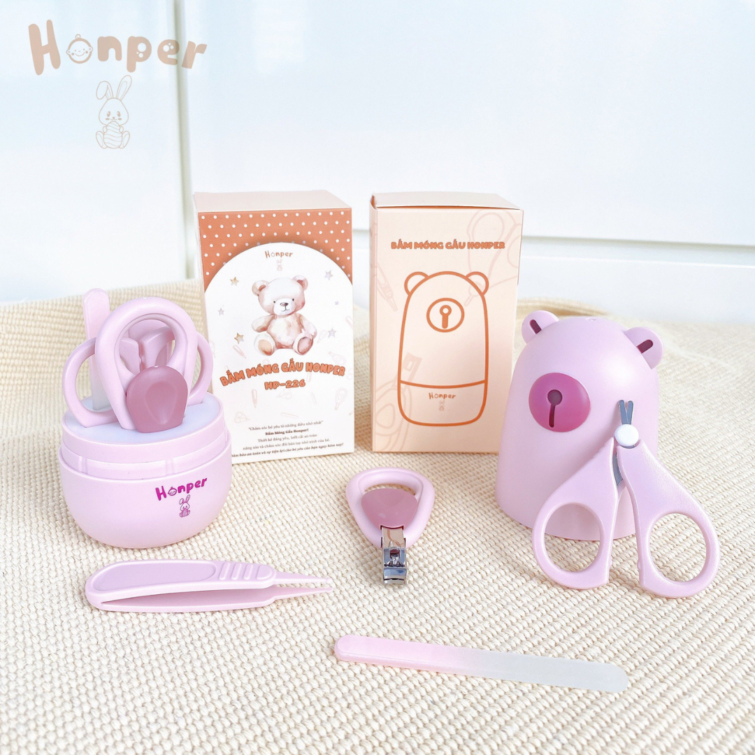 Bộ bấm móng tay Gấu Honper HP226