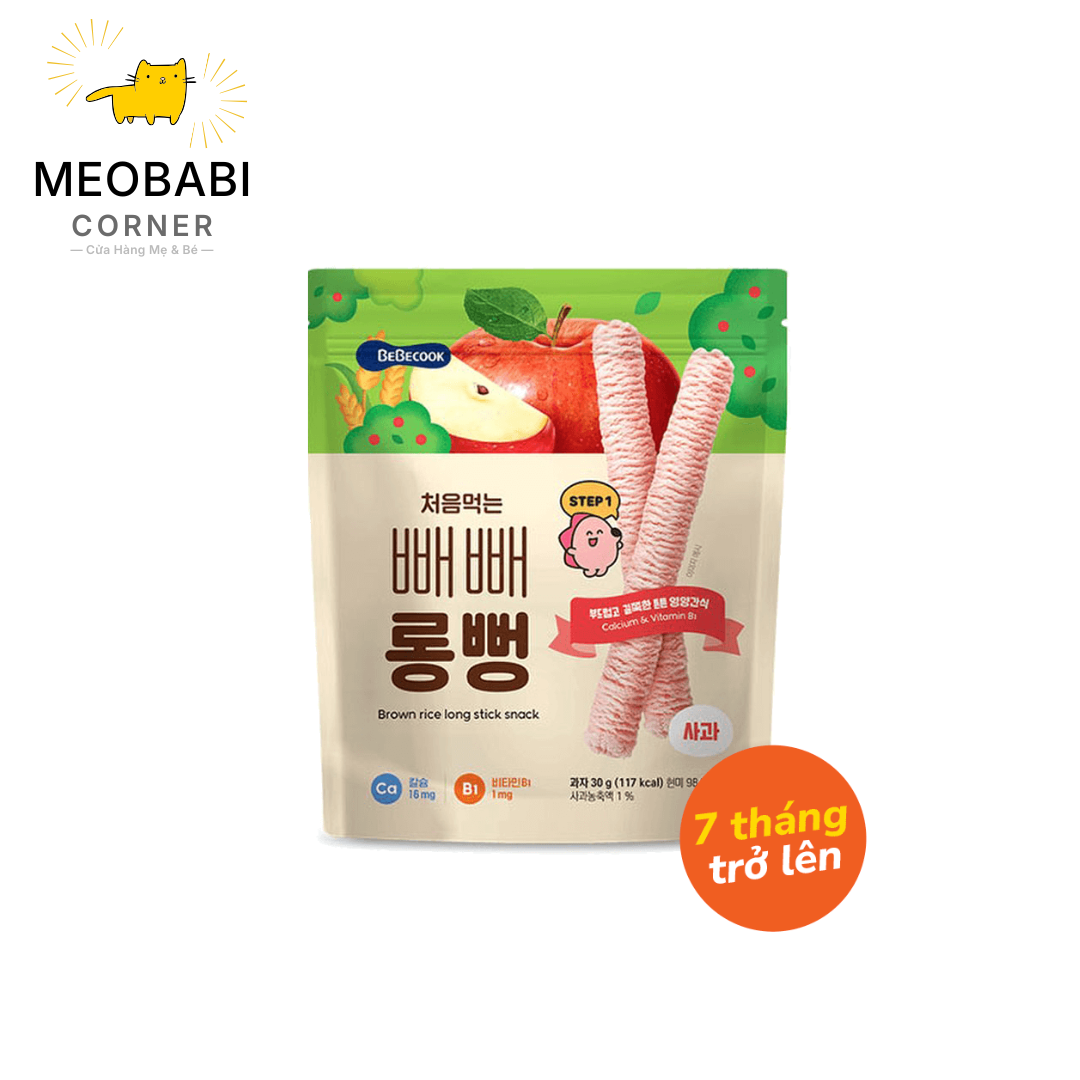 Bánh gạo thanh dài Bebecook