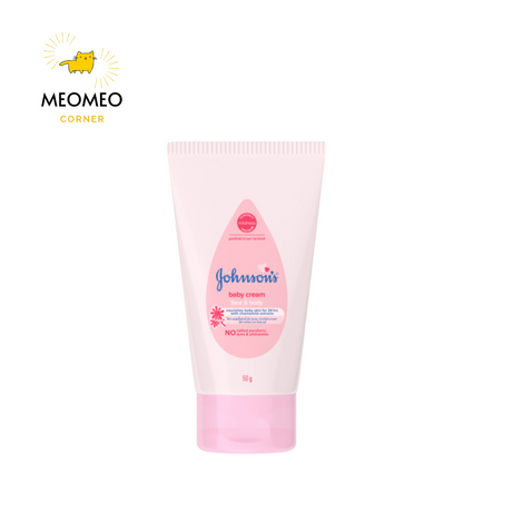 Kem dưỡng da Johnson's chống nẻ Baby Cream cho da bé luôn sạch, mịn màng (50g)