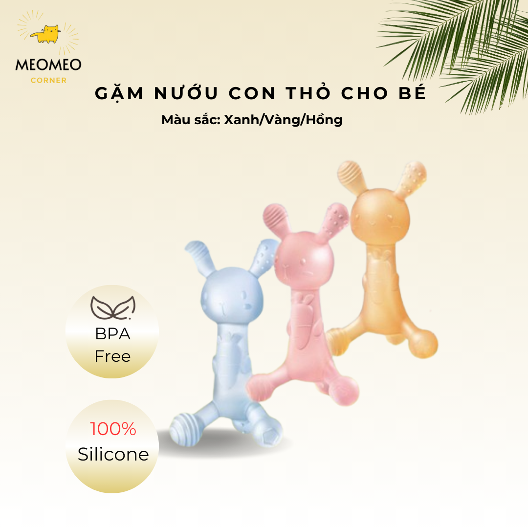 Gặm Nướu SILICON Cao Cấp LILCARE mềm mại cho bé