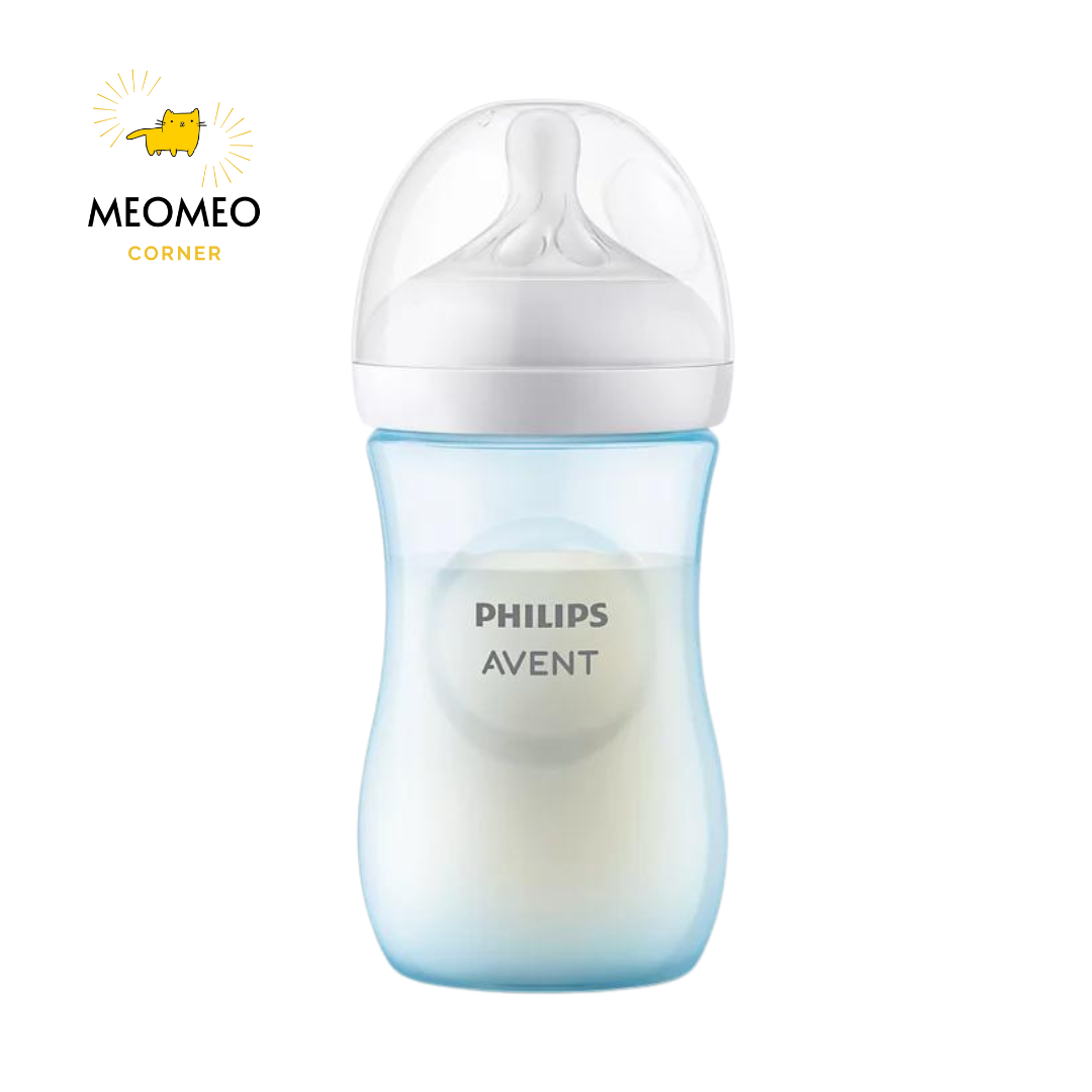 Bình sữa Avent Natural TRƠN Phillip Avent 125ml / 260ml / 330ml [TÁCH SET]