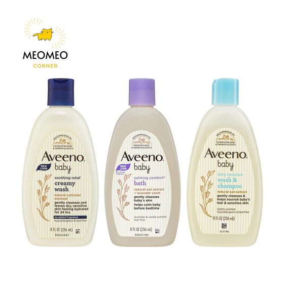Sữa tắm gội toàn thân cho bé Aveeno Baby 236ml