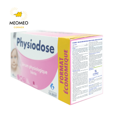 Nước Muối Sinh Lý Physiodose Pháp cho bé