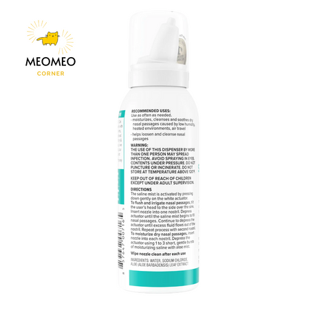 Xịt mũi lô hội Zarbee cho bé của Mỹ 88ml