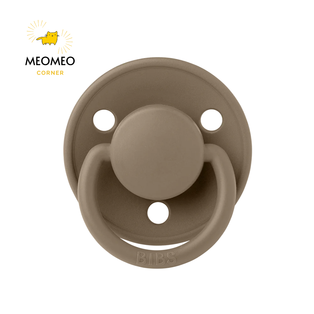 Ti giả BIBS sản xuất tại Đan Mạch BIB DeLux Silicone núm tròn