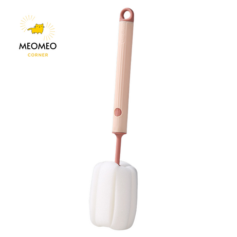 Cọ rửa bình sữa mút xốp cho bé, đầu mút xốp có thể thay thế tiện lợi