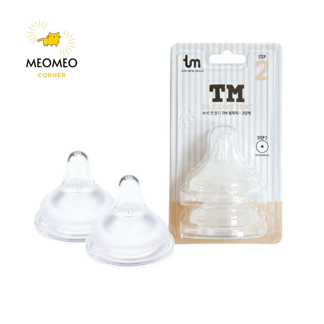 Núm ti Tovi Molly TM Hàn Quốc 2 lỗ thoát khí
