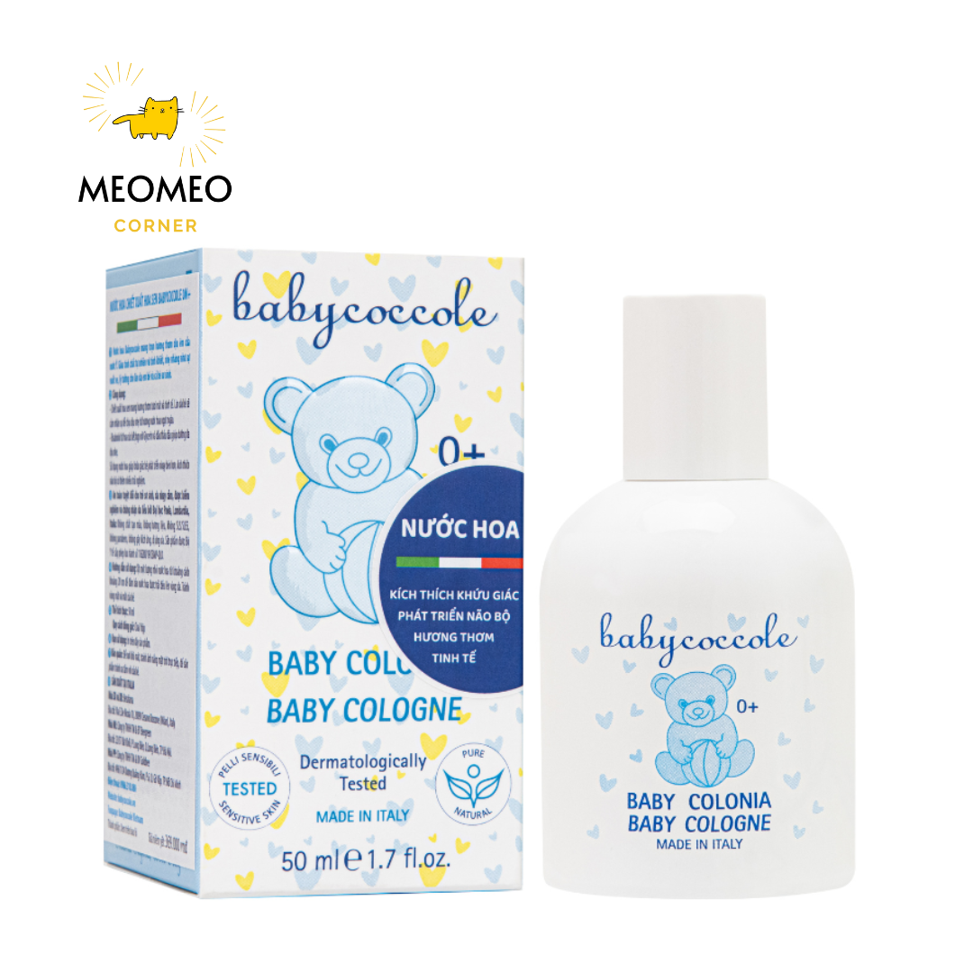 Nước hoa chiết xuất hoa sen Babycoccole 0M+ 50ml