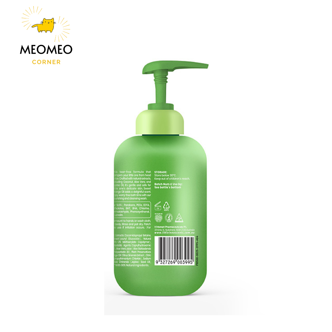 Sữa tắm gội toàn thân Little Innoscents dạng gel cho bé 500ml