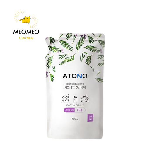 Nước rửa bình sữa thuần chay đậm đặc ATONO2 của Hàn Quốc