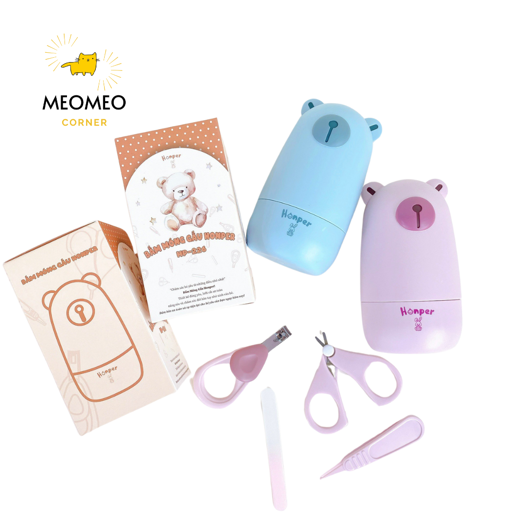 Bộ bấm móng tay Gấu Honper HP226