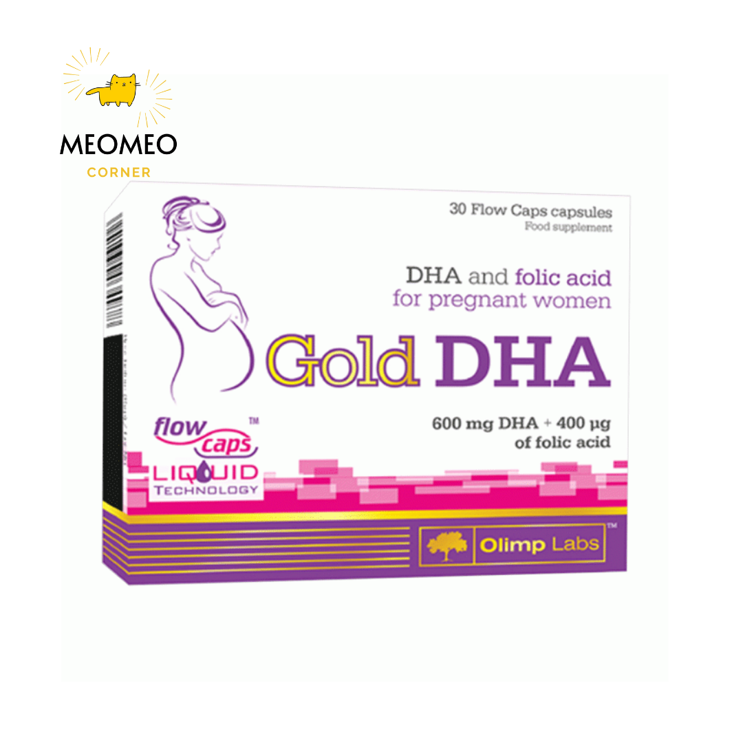 Viên uống bổ sung DHA cho bà bầu hộp 30 viên Olimp Labs