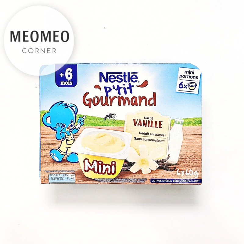 [Date 02/2026] Váng sữa Nestle cho bé vị Vani 6M+