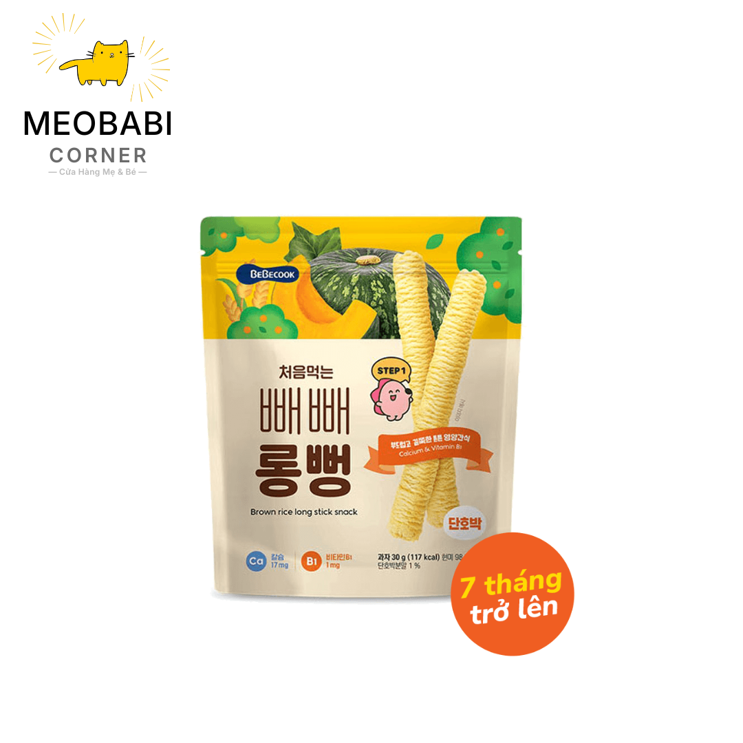 Bánh gạo thanh dài Bebecook
