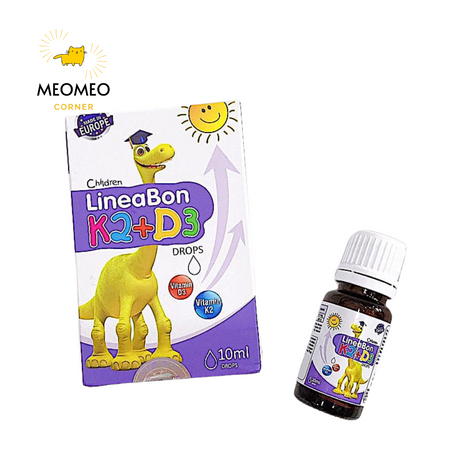 Siro D3 & K2 Lineabon D3K2 cho bé 10ml