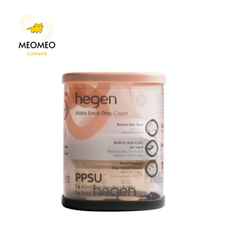 Bình sữa Hegen PPSU 60ml / 150ml / 240ml / 330ml