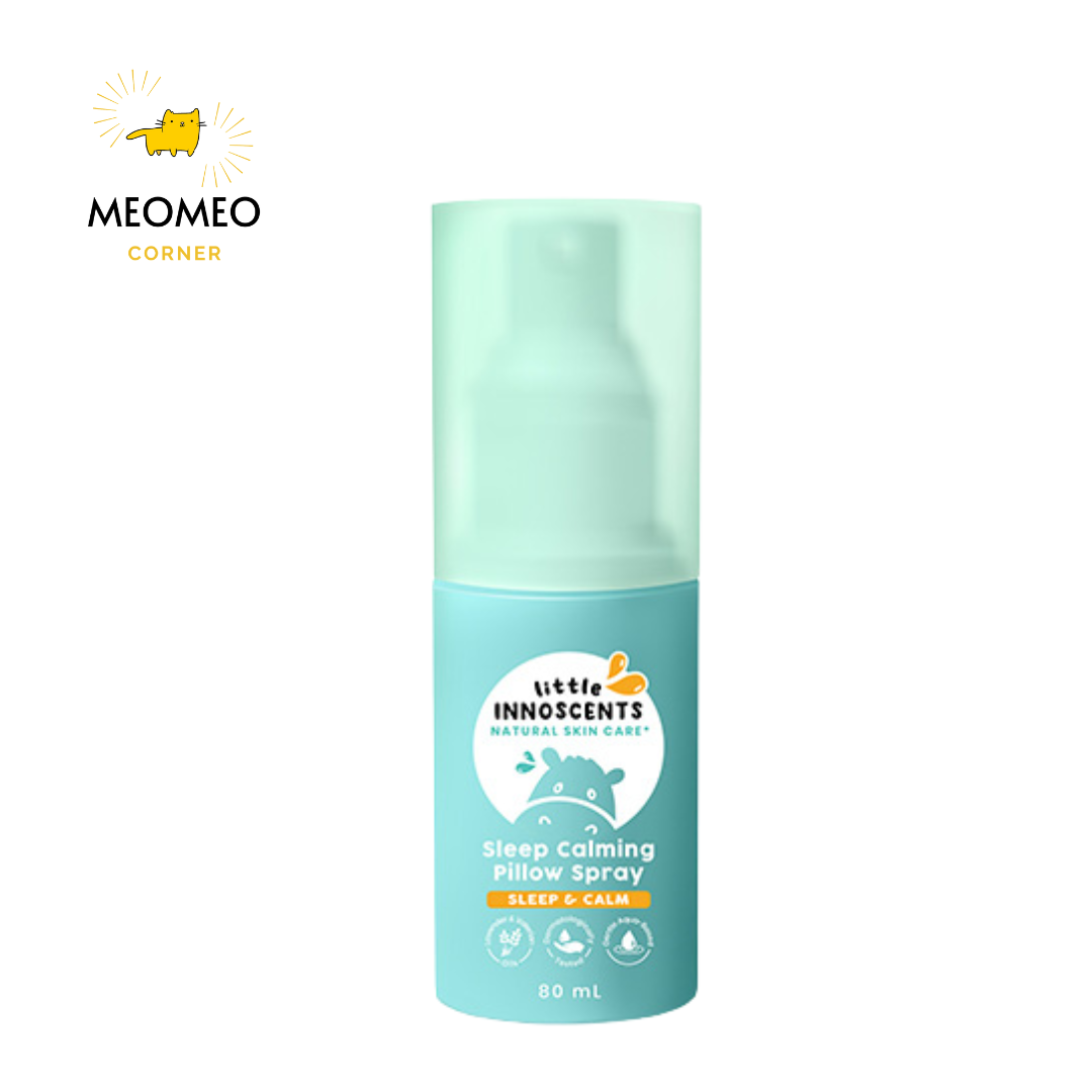 Xịt gối ngủ hỗ trợ ngủ ngon, thư giãn Little Innoscents Úc cho bé 80ml