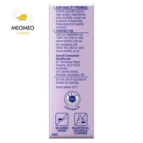 Ostelin vitamin D3 Drops dạng giọt cho bé của Úc