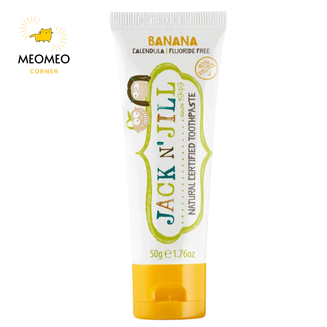 Kem đánh răng hữu cơ Jack n Jill Organic Úc cho bé