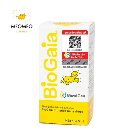 Men vi sinh BioGaia Protectis cho bé