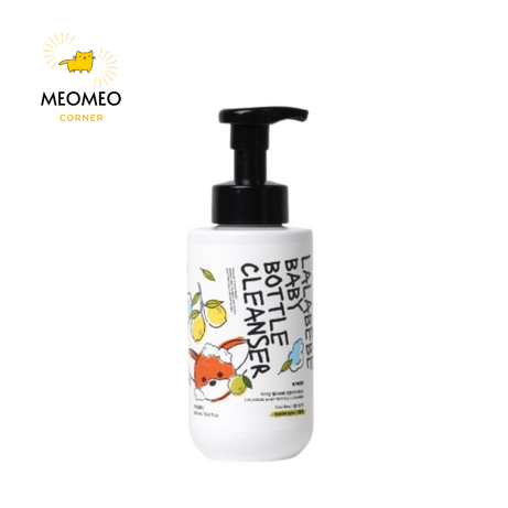 Nước rửa bình sữa thuần chay Lalabebe Kmom Hàn Quốc dạng gel và bọt chống dị ững và vi bụi K-mom K mom