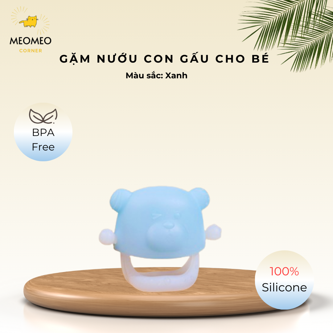 Gặm Nướu SILICON Cao Cấp LILCARE mềm mại cho bé