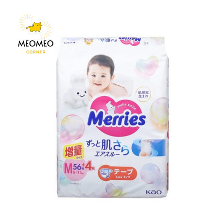 Tã/Bỉm Merries nội địa Nhật bỉm dán, bỉm quần size sz sơ sinh, NB, S, M, L, XL, XXL, XXXL [Jumbo cộng miếng]