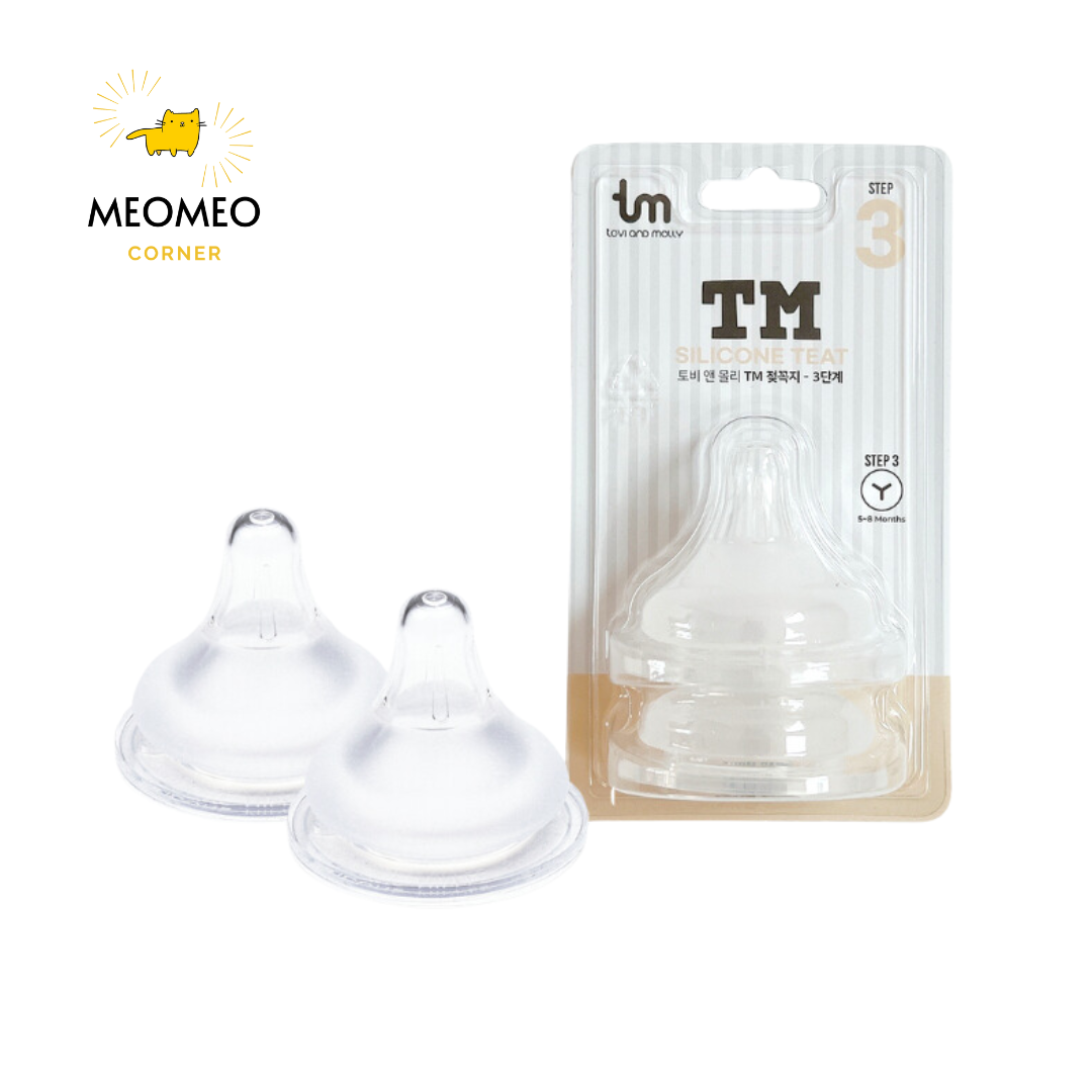 Núm ti Tovi Molly TM Hàn Quốc 2 lỗ thoát khí