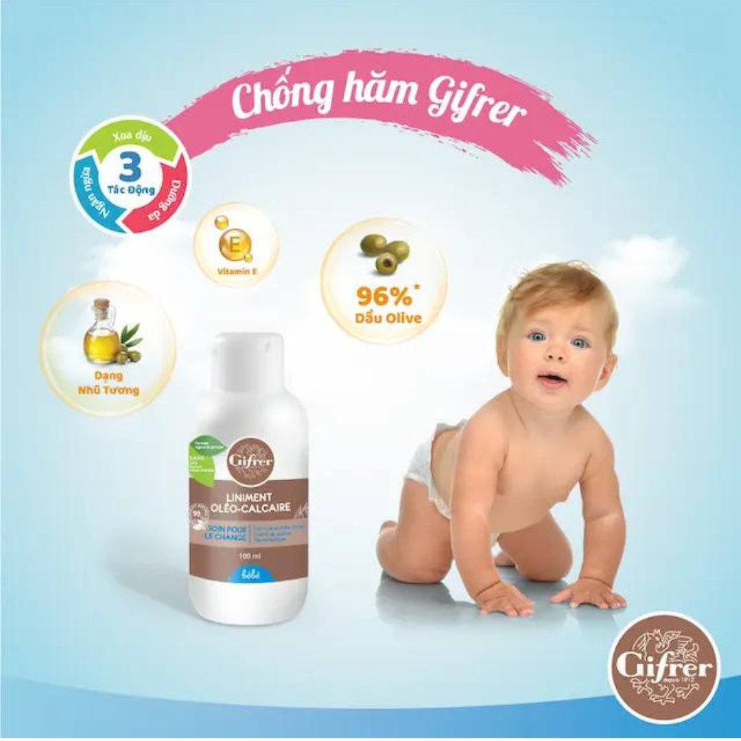 Kem chống hăm Gifrer LINIMENT OLÉO - CALCAIRE